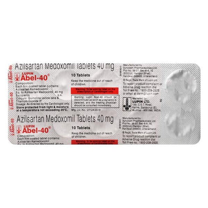 Abel 40mg Tablet 10'S