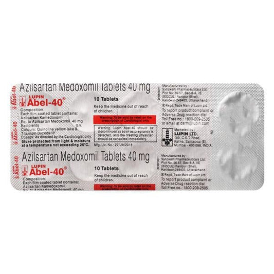 Abel 40mg Tablet 10'S
