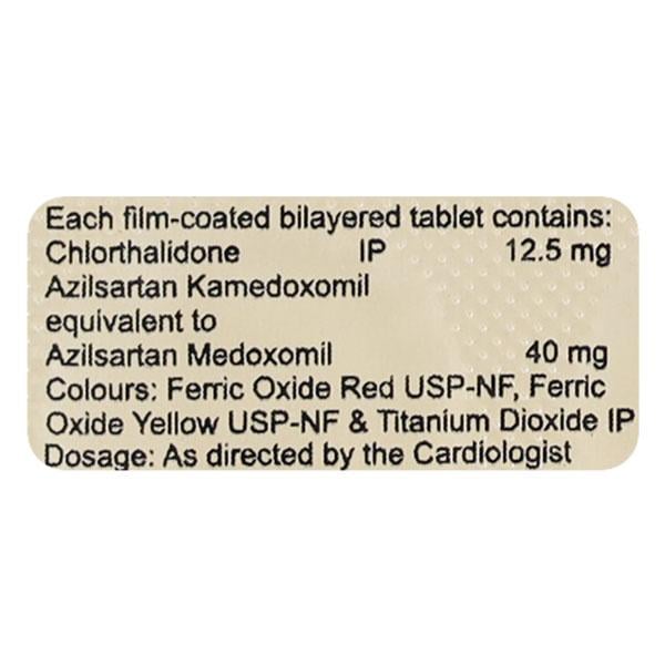 CTD AZ 40/12.5mg Tablet 10'S