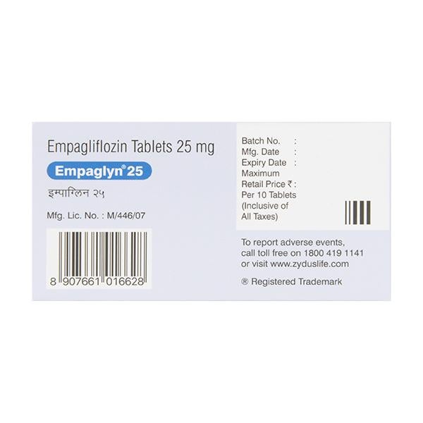 EMPAGLYN 25 Tablet 10's