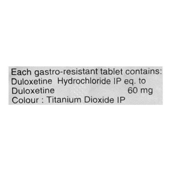 Duvanta 60mg Tablet 10'S