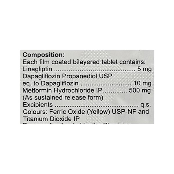 ONDERO DM 500mg Tablet 10's