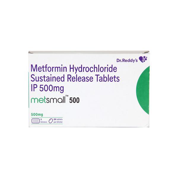 Metsmall 500mg Tablet 28'S