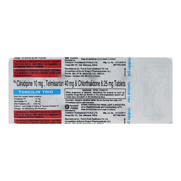 TORCILIN TRIO Tablet 10's