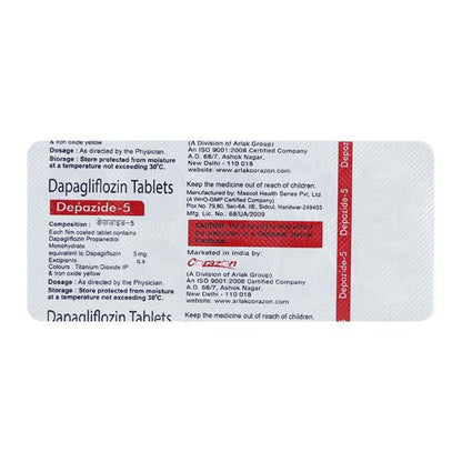 DEPAZIDE 5 Tablet 10's