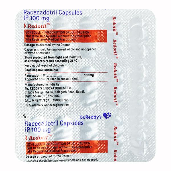 Redotil 100mg Capsule 15'S