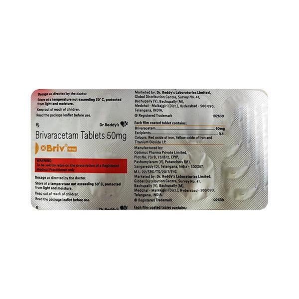 BRIV+ 50 Tablet 10's