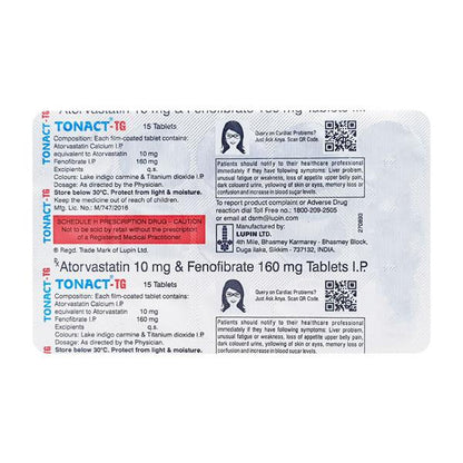 Tonact TG 10mg Tablet 15'S