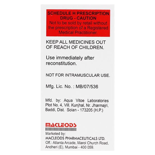 Sensiclav 1000/200mg Injection 1'S