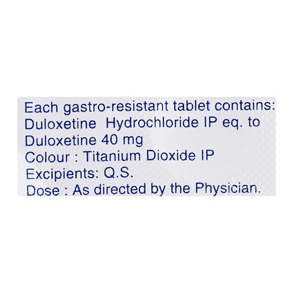 Duvanta 40mg Tablet 10'S