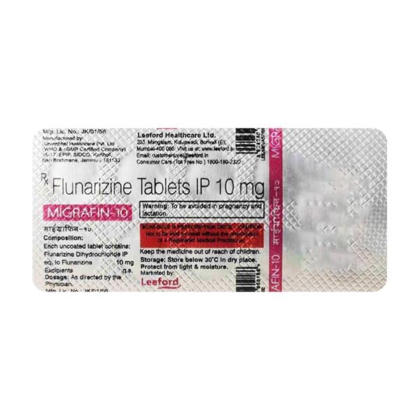 MIGRAFIN 10 Tablet 10's