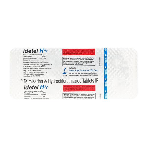 IDETEL H 40mg Tablet 10's