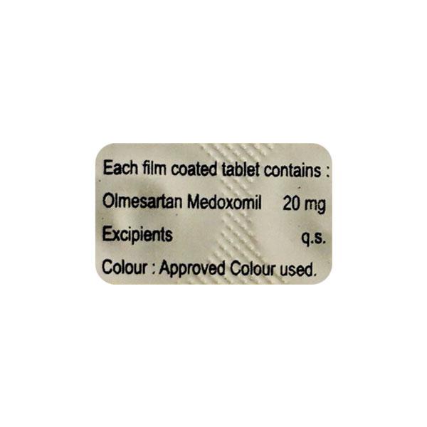 OLMISIM 20mg Tablet 10's