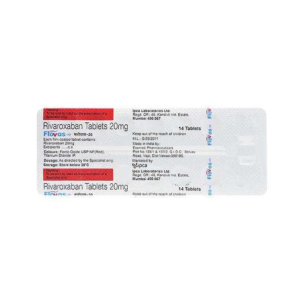 FLOVAS 20 Tablet 14's