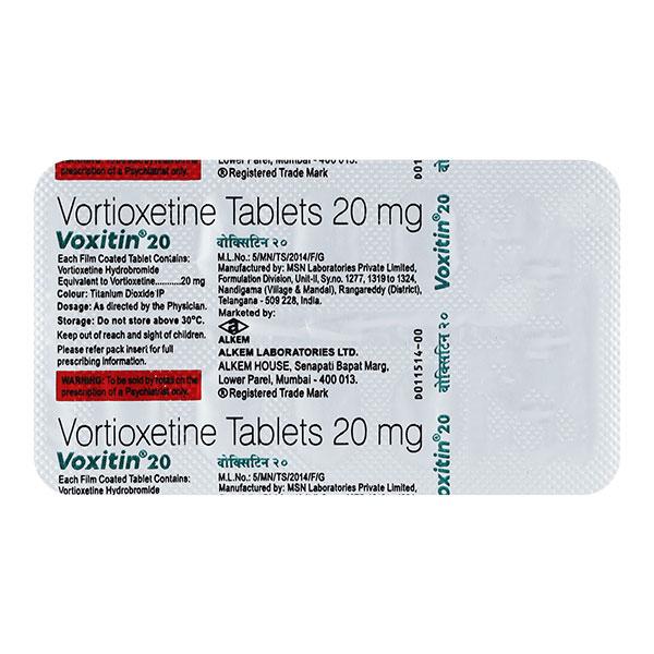 VOXITIN 20 Tablet 10's