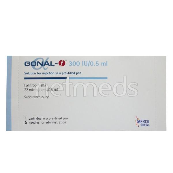 Gonal F 300IU Injection(Pfs) 1's