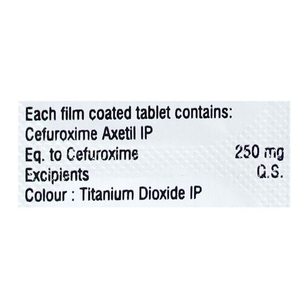 CUXIM 250 Tablet 10's