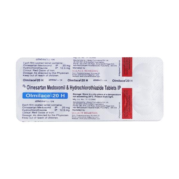 OLMILACE H 20 Tablet 10's