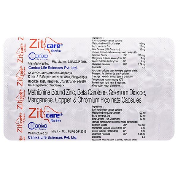 Zitcare Capsule 30'S
