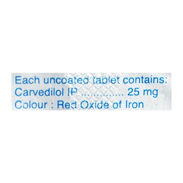 Carloc 25mg Tablet 10'S
