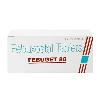 Febuget 80mg Tablet 10'S