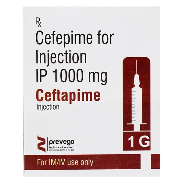 CEFTAPIME 1gm Injection 1's