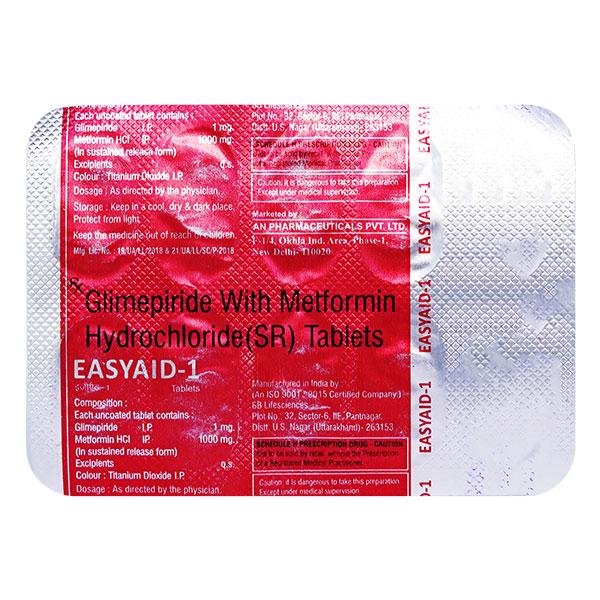 Easyaid 1Mg Tablet 10's