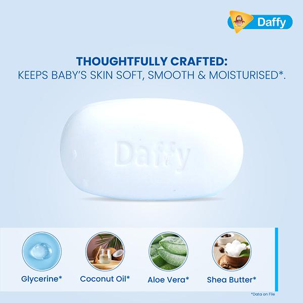 Daffy Cleansing & Moisturizing Syndet Bar 75gm