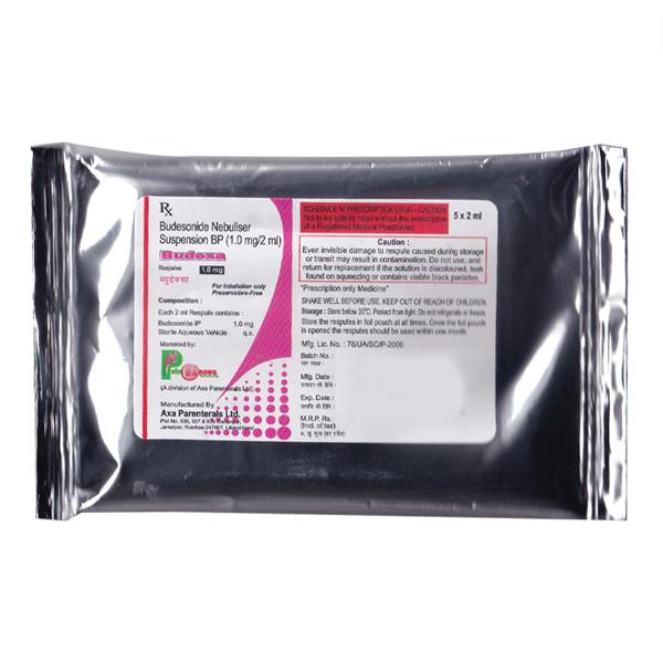 BUDEXA 1.0mg Respules 5X2ml