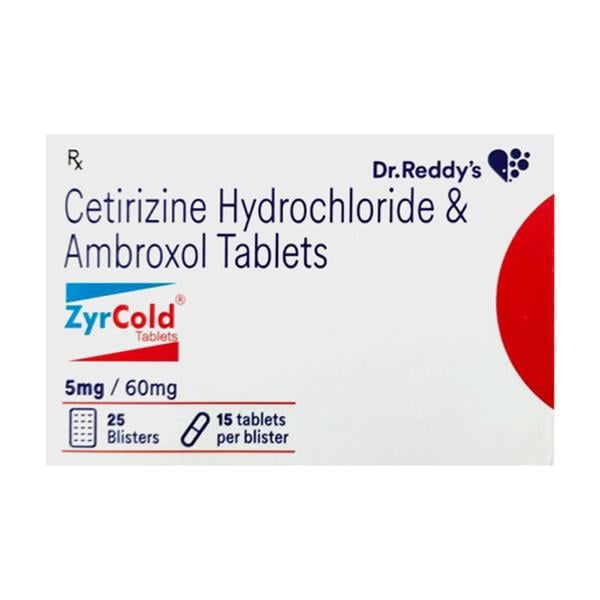 ZYRCOLD Tablet 15's