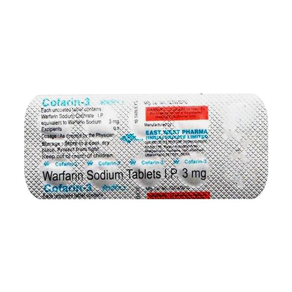 Cofarin 3mg Tablet 10'S
