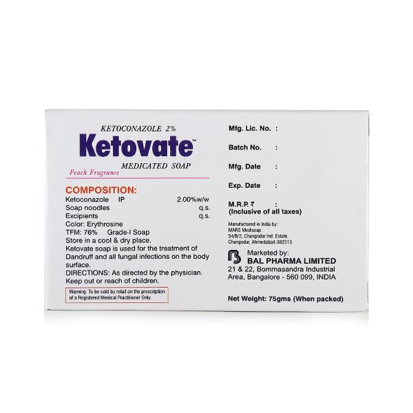 Ketovate 2% Soap 75gm