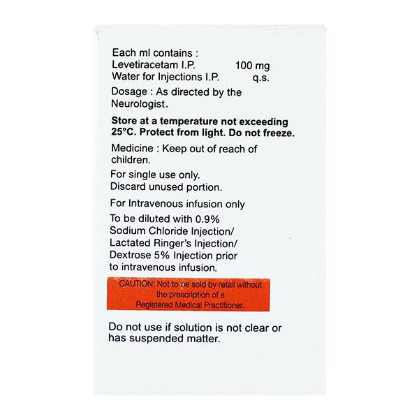 Levilex 100mg Injection 5ml