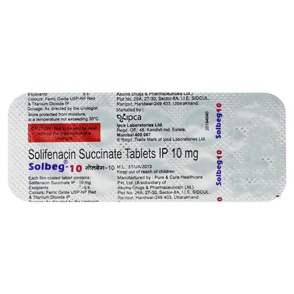 SOLBEG 10 Tablet 10's