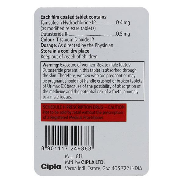 URIMAX DX Tablet 30's