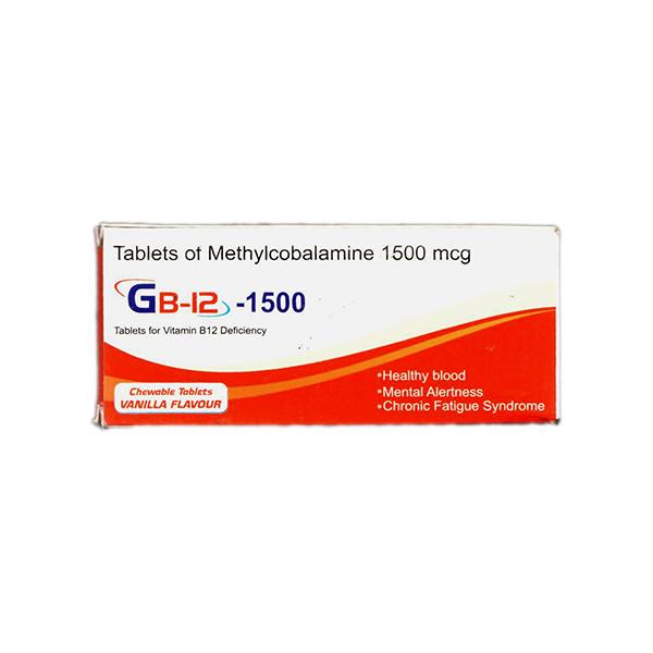 GB 12 1500 Tablet 10'S