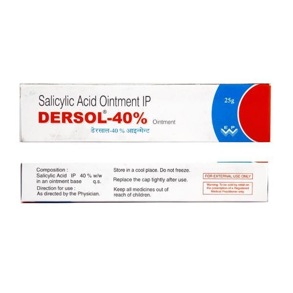 Dersol 40% Ointment 25gm