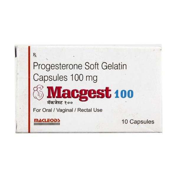 Macgest 100mg Capsule 10'S