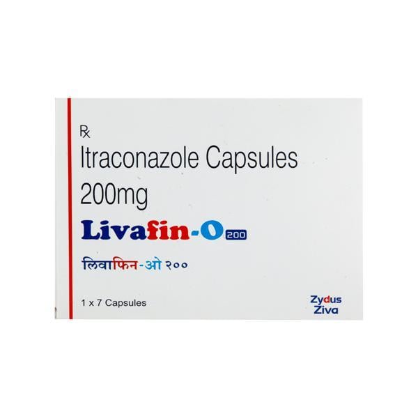 Livafin O 200mg Capsule 7'S