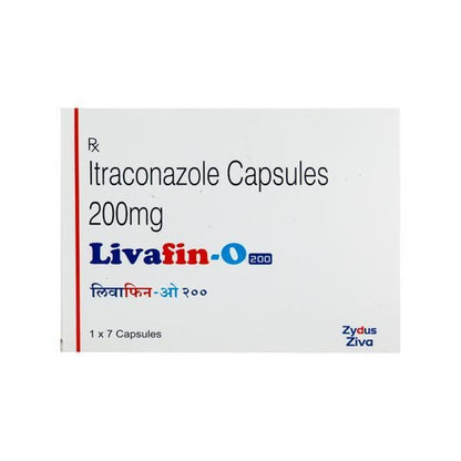 Livafin O 200mg Capsule 7'S