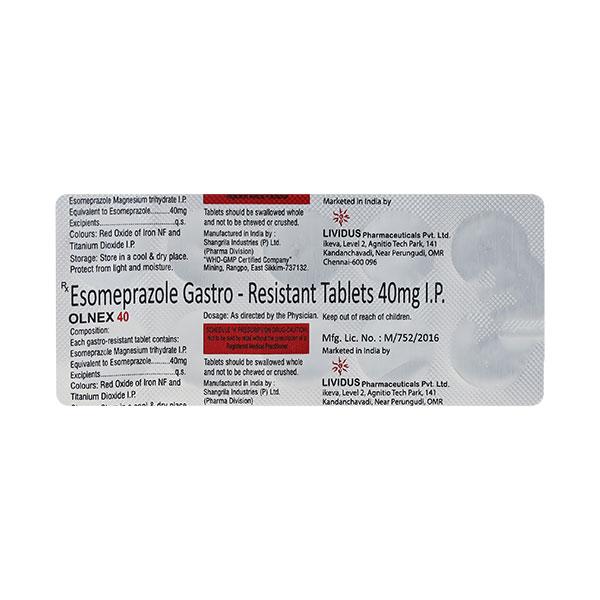 OLNEX 40 Tablet 10's
