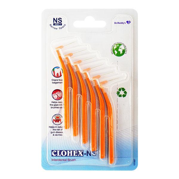 CLOHEX NS INTERDENTAL Brush 6's