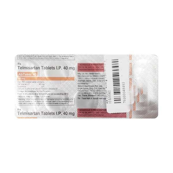 ABTELMI 40mg Tablet 10's