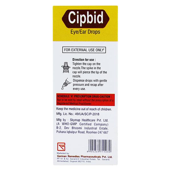 CIPBID Eye/Ear Drops 10ml