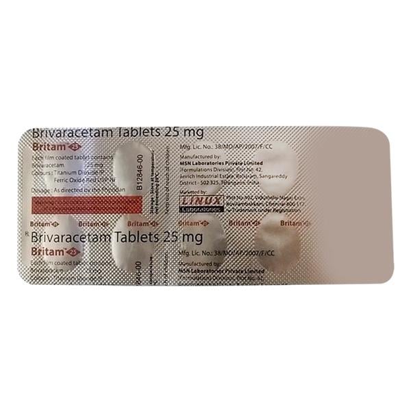 BRITAM 25 Tablet 10's