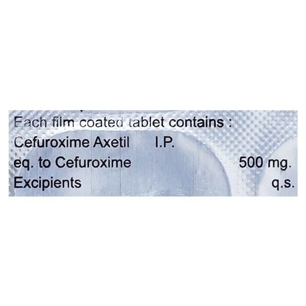 CEFTAZ 500 Tablet 10's