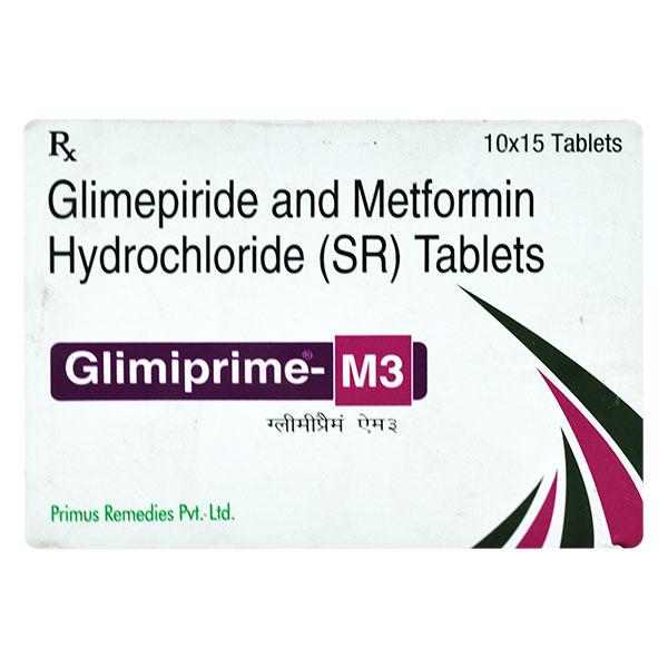 GLIMIPRIME M 3 Tablet 15's
