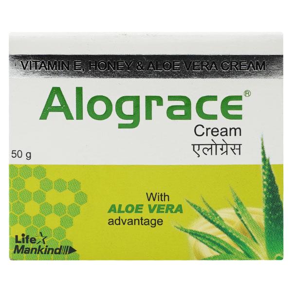 Alograce Vitamin E, Honey & Aloe Vera Cream 50gm