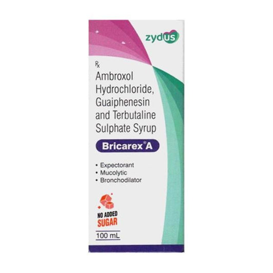 BRICAREX A NO ADDED SUGAR Syrup 100ml