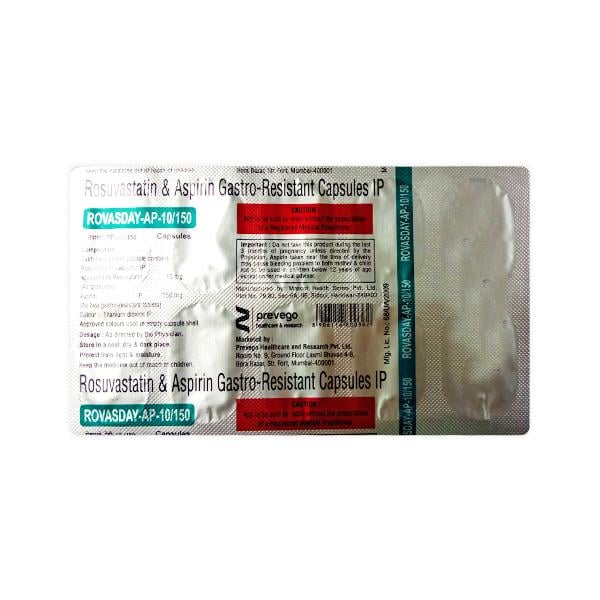 ROVASDAY AP 10/150 Capsule 10's